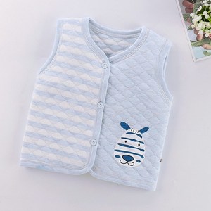 MOMO OEM Qualité Export Vente Chaude Gilets pour Filles en Bas Âge Coupe-Vent en Tissu Peigné Manches Papillon Article Tendance - Product Image 1
