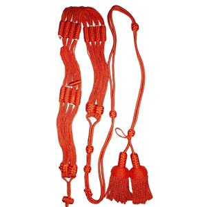 Cinturón de Sash Ceremonial de los Hussares Victorianos Británicos, Ecológico, Personalizado OEM, con Hilo Metálico y Seda Viscosa - Product Image 1