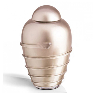 Venta al por mayor de urnas de latón para cenizas hechas a mano artículo decorativo para el hogar logotipo personalizado grabado mejor suministro funerario - Product Image 3