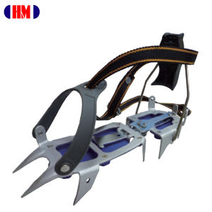 Crampones de Escalada con Tracción en Hielo CRM-10-C - Construcción de Hierro, Certificación CE, Tallas 36-48 en la UE - Product Image 5