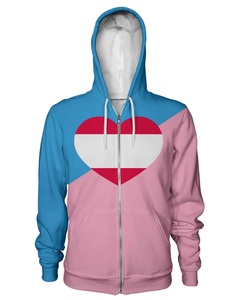 Âge Jouer Fétiche Fierté Drapeau Zip Sweat À Capuche - Product Image 1