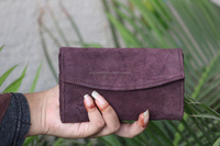 Femmes Pochette En Cuir Portefeuilles Élégants Pièce À La Main Porte-Cartes