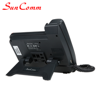 Téléphone IP VoIP pour hôtel SC-2062-HPE 4,3 pouces avec 8 lignes SIP, PoE, interphone vocal, garantie 1 an, 30 touches DSS
