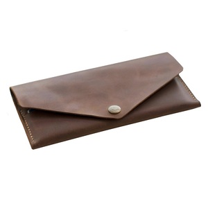 <span class=keywords><strong>Portafoglio</strong></span> da viaggio Vintage in <span class=keywords><strong>pelle</strong></span> marrone per uomo donna con tasca piatta - Product Image 1