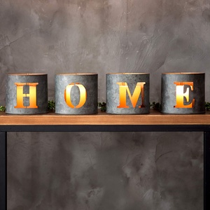 T-Candle en métal décoratif pour la maison moderne personnalisé support votif fer galvanisé dans la conception et la taille personnalisées - Product Image 6