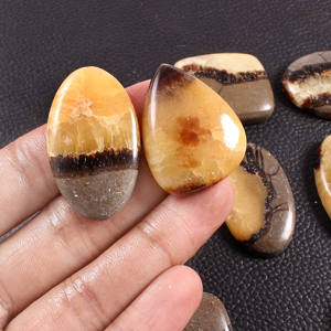 Vente en gros de cabochons septariens certifiés IGI, pierres précieuses naturelles de qualité supérieure, forme libre, 15 mm-60 mm, couleurs mélangées, pour la fabrication de bijoux - Product Image 1