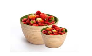 Vente chaude 2025!!! Bol en bambou filé écologique/bol à nourriture en bambou filé/bol à salade en bambou filé fabriqué au Vietnam par Eco2go - Product Image 5