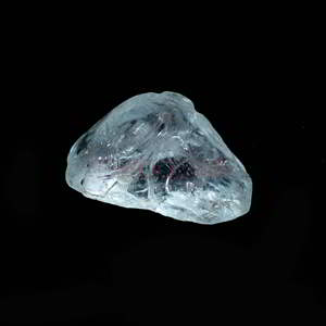 Topacio Azul Cielo Natural de 12x10 mm, Forma Libre, en Bruto, 6.10 Quilates, para la Elaboración de Joyas - Product Image 2