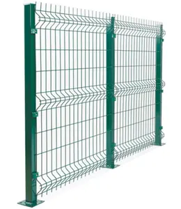 Hot Sale High Quality Galvanized and PVC Coated Steel Wire Fence Panels Made in Turkey Available in Different Heights Sizes