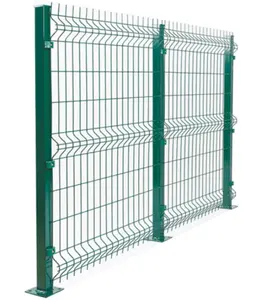 Vendita calda! Pannelli di recinzione zincati a caldo e rivestiti in pvc di diverse altezza e dimensioni realizzati in turchia