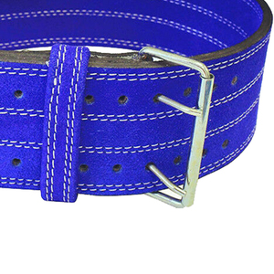 Cinturón de entrenamiento físico antideslizante ajustable de alta resistencia de piel de vaca a precio de fábrica opciones personalizables cuero Original Strongman Power - Product Image 5