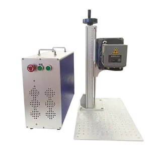 Mini Cnc lazer işaretleyici Rf 35W 55W hava soğutma Co2 lazer oyma makinesi için ahşap el sanatları oyma