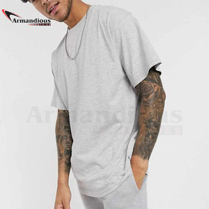 T-shirts amples surdimensionnés imprimés sur mesure de conception professionnelle pour les hommes Microfibre de haute qualité en vente! T-shirts pour hommes exportés - Product Image 3