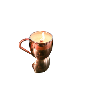 Contenedor de vela de cobre Vintage para decoración del hogar Diseños simples y personalizados Tarro de hojalata hecho a mano Creativo y único - Product Image 3