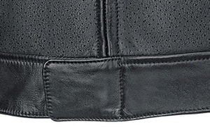 Veste de moto d'été pour hommes avec nouveau design en cuir de vachette Veste de sécurité grande taille pour adultes - Product Image 4