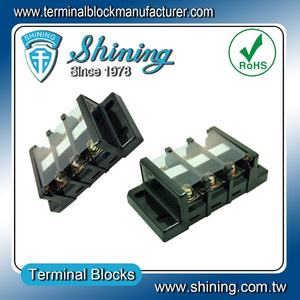 ขั้วต่อสายไฟทองเหลืองหุ้มฉนวนแบบติดตั้งบนแผง TB-060 60A - Product Image 5