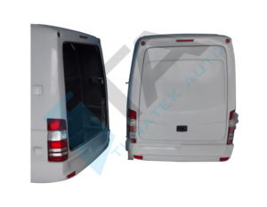 Boîte de ski pour minibus bus sprinter crafter w906 w907 fibre de verre arrière supplémentaire compartiment à bagages supplémentaire - Product Image 4