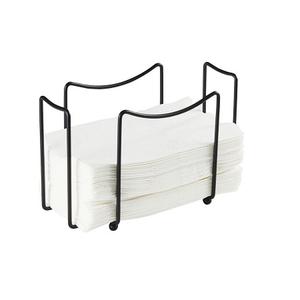 Classic Design <b>Napkin</b> <b>Holder</b> For Home And Hotel Usage With Premium Quality Metal Black Color <b>Napkin</b> <b>Holder</b> - Product Image 3