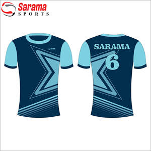 Camisetas de softbol deportivas de talla grande personalizadas, diseño de manga corta transpirable con técnicas bordadas, serigrafía sublimada - Product Image 1
