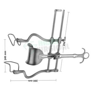 De acero inoxidable de alta calidad Abdominal retractor Balfour Abdominal retractores maleable retractores - Product Image 2