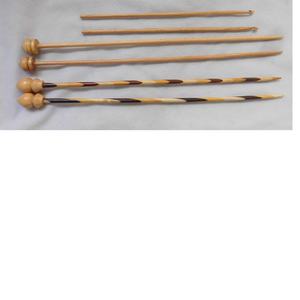 Aiguilles à tricoter à bois 60 pièces, magasins de fils, magasins de tricot, magasins d'art et d'artisanat - Product Image 1