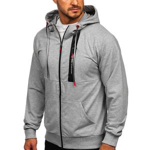 Conjunto de Sudadera con capucha de gran tamaño con estampado 3D para hombre de muestra gratis OEM 50% Algodón 50% poliéster sudadera de manga larga traje negro - Product Image 6