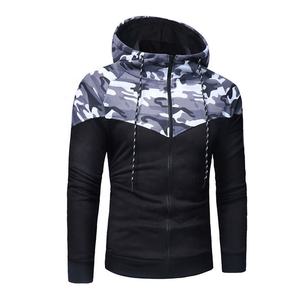 Sweat et pantalon réglé Hiver Haute Qualité Camo Sport Survêtement Jogging Survêtement Hommes - Product Image 3