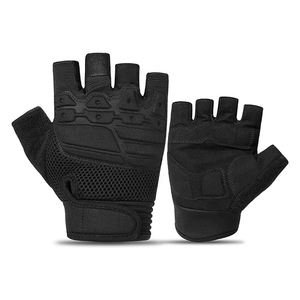 Gants tactiques en cuir hautement protecteurs, vente en gros, Logo personnalisé, gants tactiques doigt complet, gants de sécurité Anti-coupure - Product Image 2