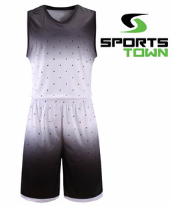 Wholesale custom sublimation print basketball uniform professional wears best quality - Product Image 3