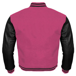 2018 Fashion Wholesale Blank Custom College Letterman Baseball Varsity Jackets - Product Image 2