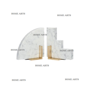 Fantastic Design Marble Bookends With Highest Quality Customized Shape Bookends For Home And Office <b>Book</b> Usage - Product Image 4
