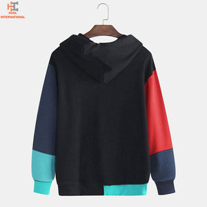 Sudaderas con Capucha para Hombre, Color Sólido, Estilo Casual, Deportivas, de Manga Larga, Corte Holgado, con Bolsillos - Product Image 2