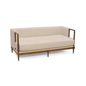 Sofá Tapizado <span class=keywords><strong>Leganes</strong></span>, Diseño Moderno, Muebles para Sala de Estar, Dormitorio, Hogar, Hotel, Sofá de Madera de Indonesia - Product Image 1