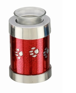 Urne à bougie commémorative en métal - Product Image 2