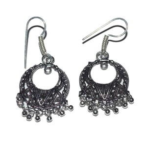 Boucles d'oreilles classiques en agate indienne pour fêtes et cadeaux – Vente en gros, tendance - Product Image 1