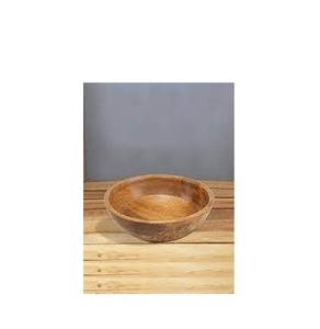 Bol en bois d'acacia naturel bol à salade Durable usine domestique vente en gros pour taille et vente personnalisées - Product Image 1