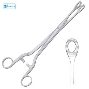 เครื่องมือผ่าตัดแบบใช้มือ Noto ทำจากสแตนเลส คีมสำหรับใส่ฟองน้ำและผ้าปิดแผล อุปกรณ์พื้นฐานสำหรับการผ่าตัด - Product Image 1