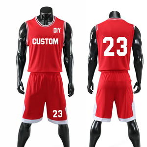 Conception personnalisée d'uniformes de basket-ball imprimés en sublimation numérique 3D, vêtements de sport unisexes, option grande taille, logo uni - Product Image 1