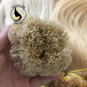 Extensions de cheveux russes vierges non traités, cheveux en kératine de qualité supérieure, 20 pièces - Product Image 2