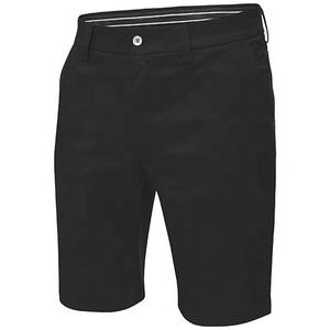 Pantalones cortos deportivos para entrenamiento de gimnasio para hombre con logotipo personalizado en la cintura Tela Oxford Transpirable Secado rápido Dobladillo dividido-Ropa deportiva activa - Product Image 3