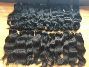 Paquets de cheveux humains vierges bruts Remy Machine à aligner les cuticules Double trame 100g Extension de cheveux Nouveaux produits - Product Image 3