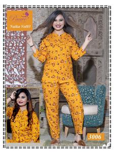 Pijamas de imitación de Reyon para mujer, ropa de dormir sexy de dos piezas para Otoño e Invierno - Product Image 5