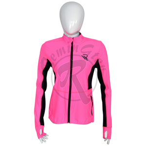 เสื้อฟิตเนสแขนยาวมีซิปสำหรับผู้หญิงแจ็กเก็ตออกกำลังกายแขนยาว - Product Image 2