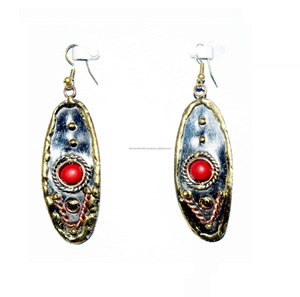 Dream New <b>Light</b> Weight Luxury Women Earrings Set Pure Copper Brass <b>Butterfly</b> Shape Metal Lead vibrant earrings for Women - Product Image 5