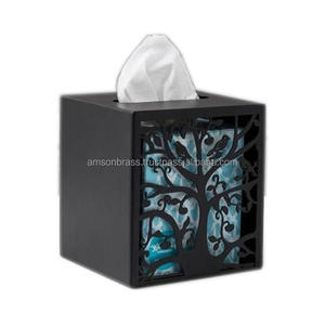 High Quality Manufacturer Printed Tissue Box <b>Cover</b> with Lid Home Accessories Dining <b>Table</b> Use Tissue Box Holder - Product Image 3