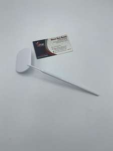 Pince à cils carrée en acier inoxydable avec cœur papillon Miroirs sans plastique pour artistes cils - Product Image 6