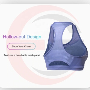 Sujetador transpirable cómodo para mujer, ropa deportiva sin costuras para entrenamiento de Yoga, gran oferta de fábrica - Product Image 3