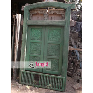 ประตูแกะสลักมือโบราณออกแบบอินเดีย - Product Image 1