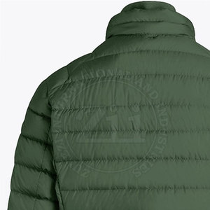 Precio bajo, alta calidad, chaqueta acolchada para hombre, lona, impermeable, a prueba de viento, talla grande, personalizada - Product Image 5