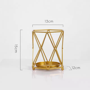 Porte-bougie en fil métallique pour la décoration de la maison - Product Image 4